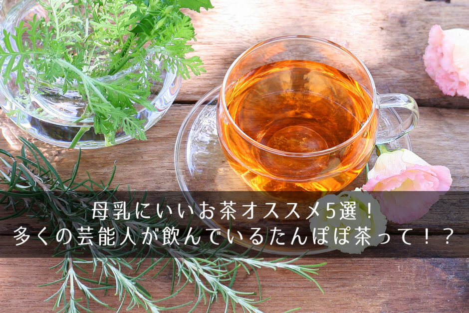 母乳にいいお茶オススメ5選！多くの芸能人が飲んでいるたんぽぽ茶って！？