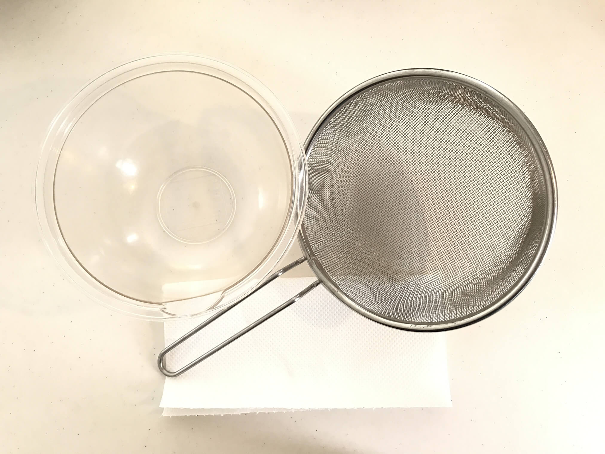 水切りヨーグルトの作り方
