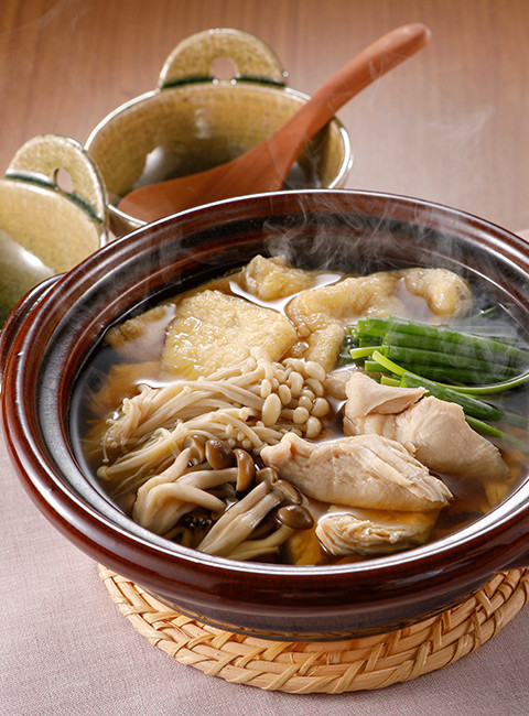 鶏胸肉のきのこ鍋