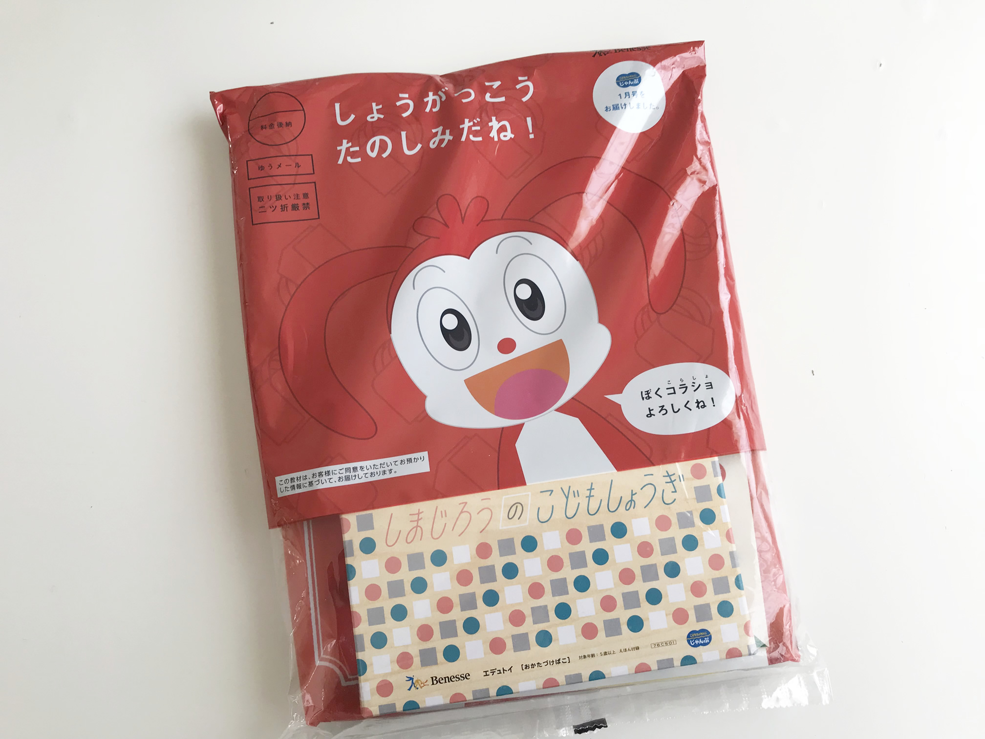 こどもちゃれんじ教材返送